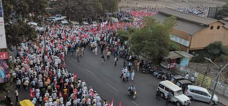 महाराष्ट्र: हजारों किसान और मजदूरों का फिर मुंबई कूच