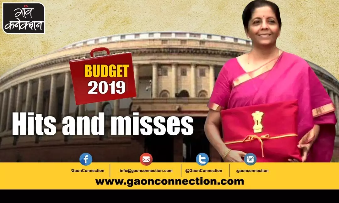 #Budget2019: Black briefcase made way for red bahi khata, but there were a few hits and a few misses