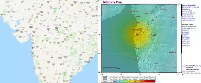 महाराष्ट्र और हिमाचल प्रदेश में भूकंप के झटके, एक महिला की मौत