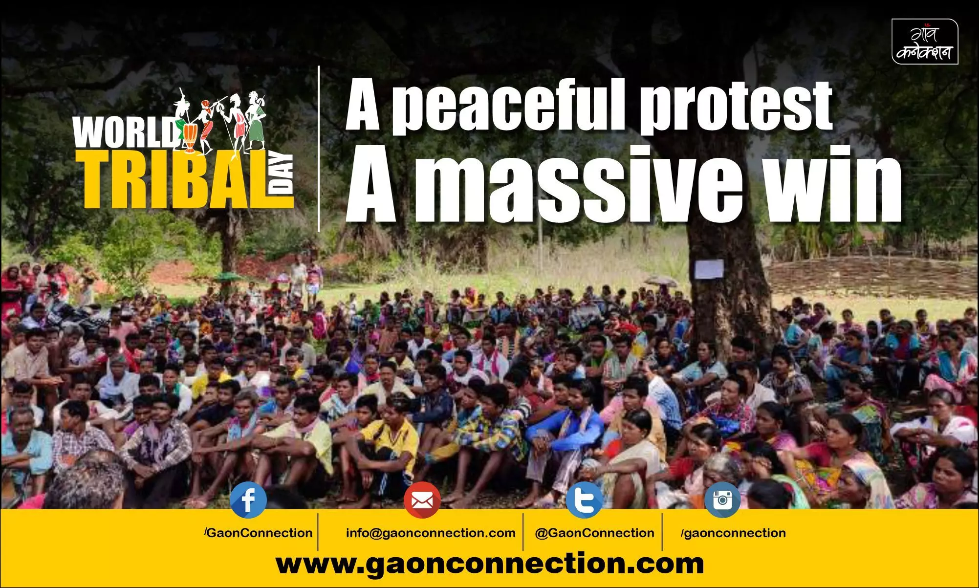 When tribals in Chhattisgarh staged a peaceful protest to protect their jal, jungle, zameen … the govt gave in
