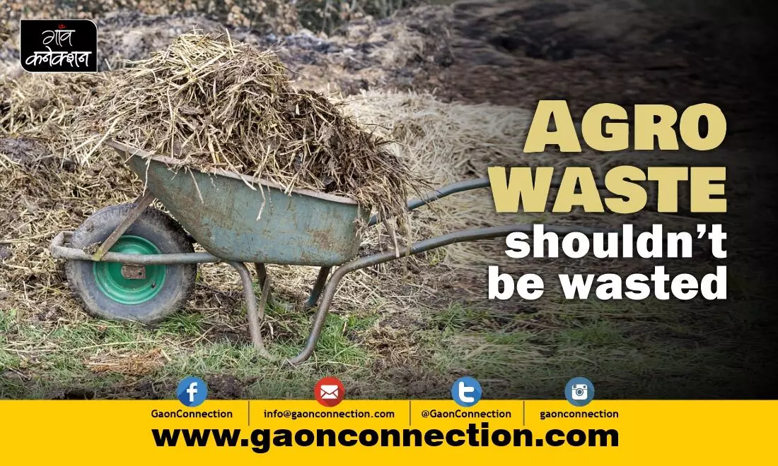 Agricultural waste can find many useful applications