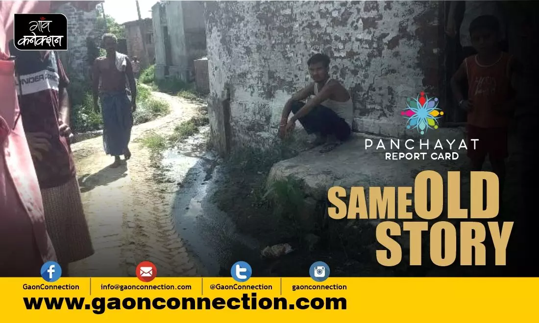 In this village, roads and drains exist … but only on paper