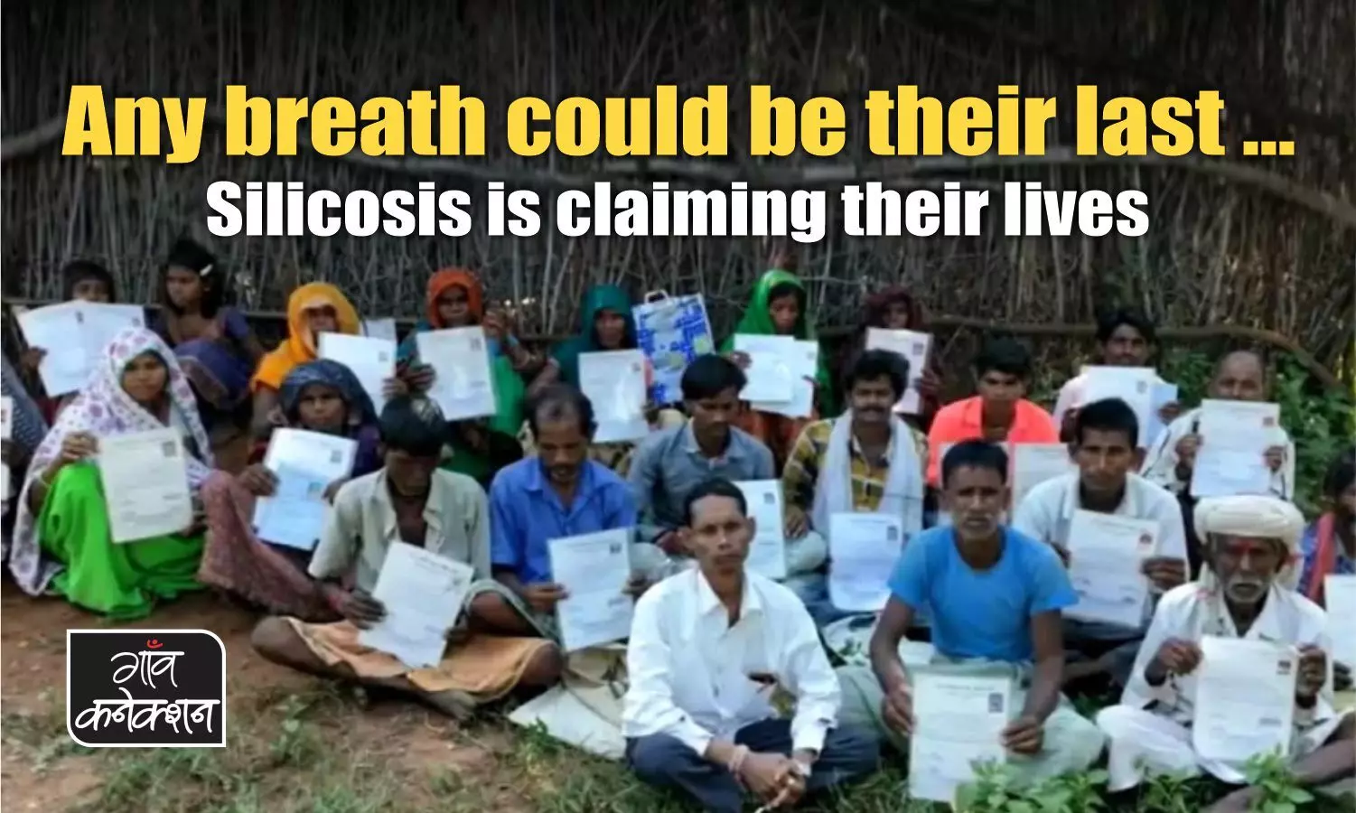 They left home in search of work, came back with silicosis