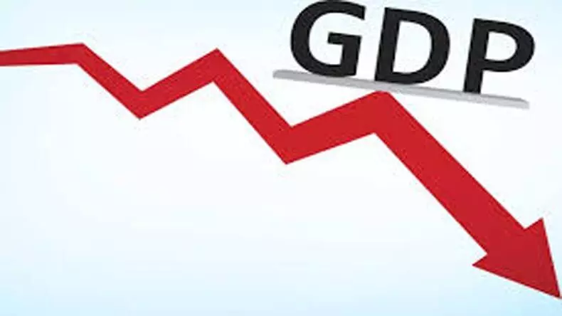 जुलाई-सितंबर में GDP गिरकर 4.5 फीसदी हुई, 6 साल में सबसे बड़ी गिरावट
