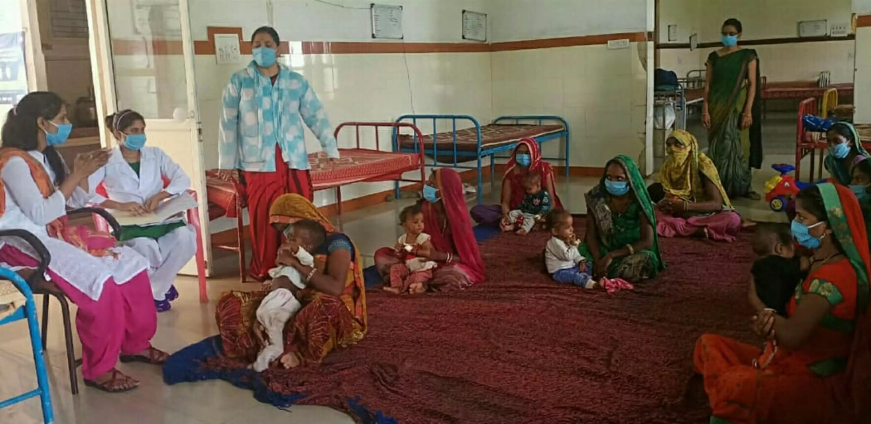 मध्य प्रदेश: कोरोना काल में कमजोर हुई कुपोषण से जंग, पोषण पुनर्वास केंद्र पर नहीं पहुंच रहे बच्चे