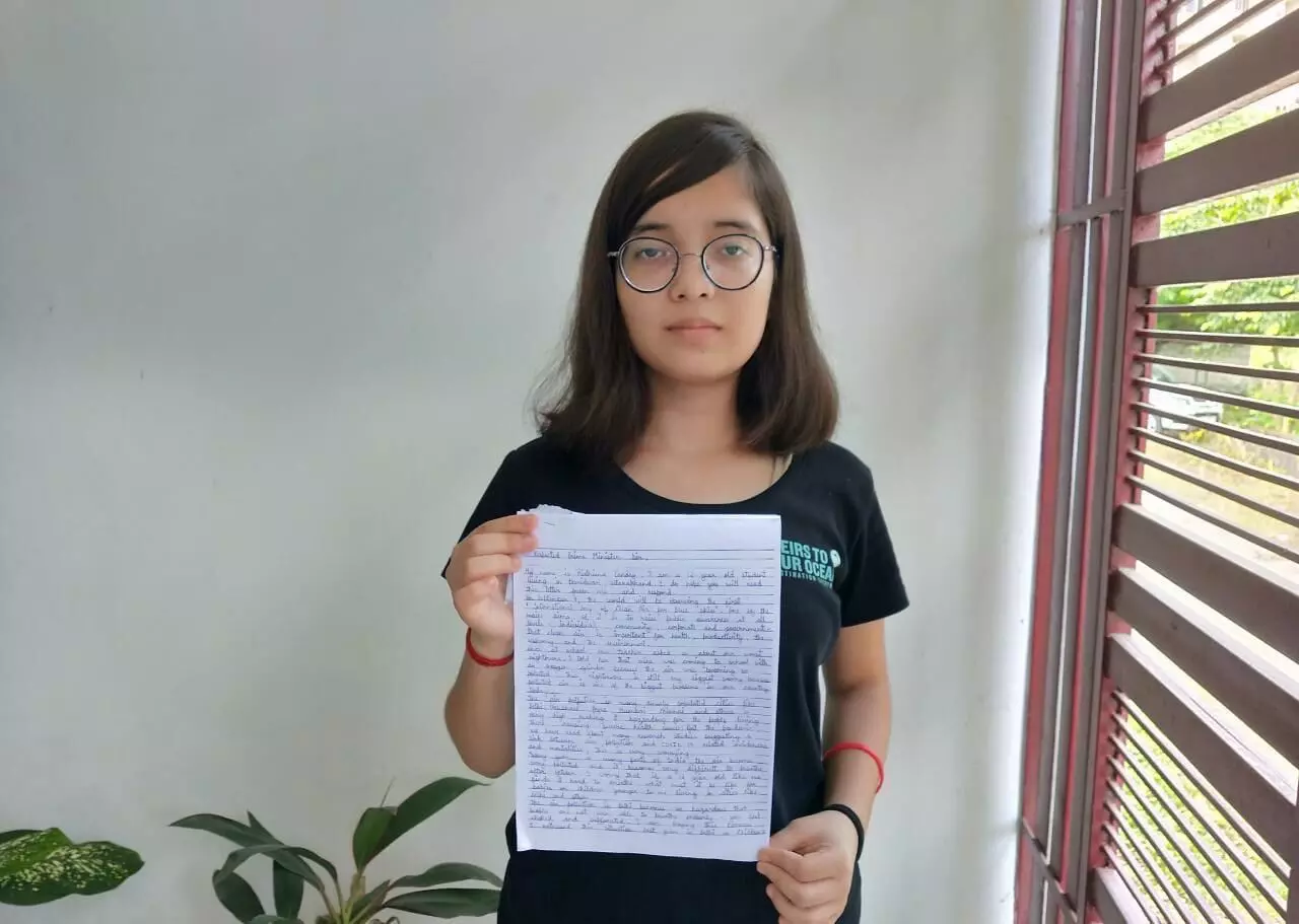 12 साल की बच्ची ने प्रधानमंत्री को लिखा खत, वायु प्रदूषण का बच्चों पर हो रहा बहुत बुरा असर