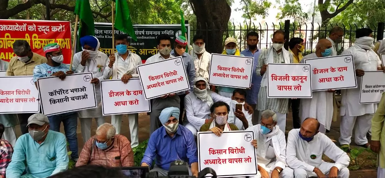 दिल्ली में किसान संगठनों का ऐलान, मानसून सत्र चलने तक सरकारी नीतियों के  खिलाफ ऐसे होगा
