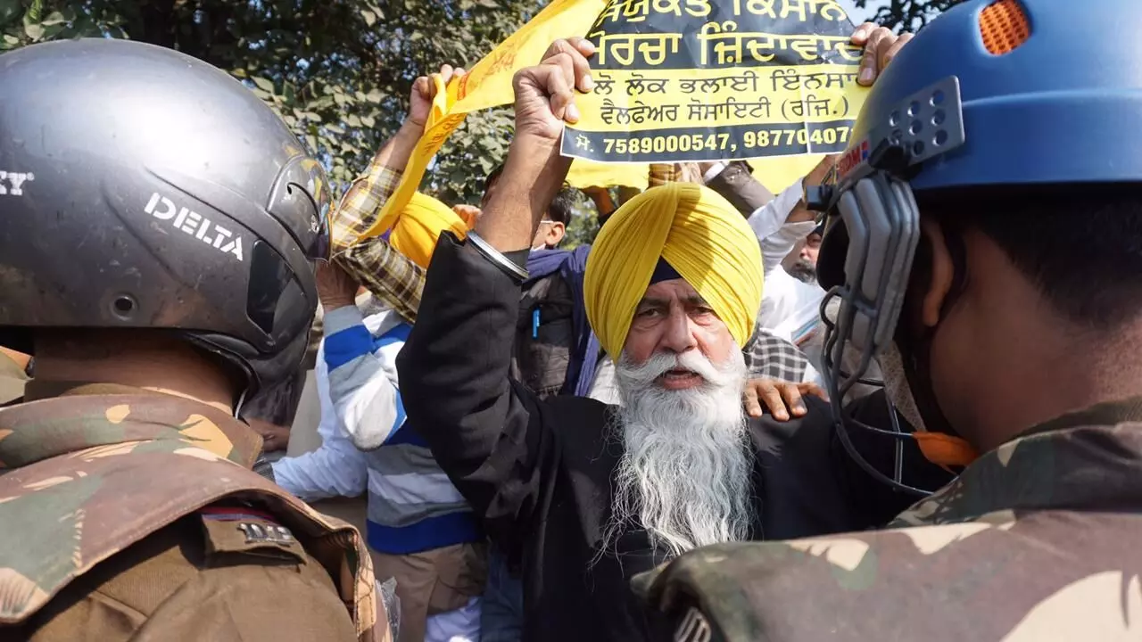 दिल्ली चलो मार्च: दिल्ली, पंजाब, हरियाणा में आज किसान आंदोलन में कहां पर क्या हुआ?