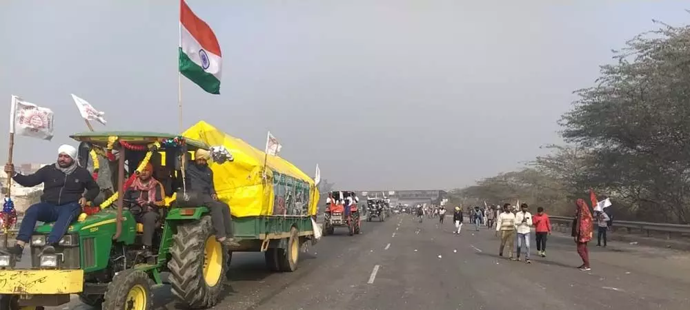 Delhi-Haryana Tikri border, Singhu Border, Republic Day Celebrations