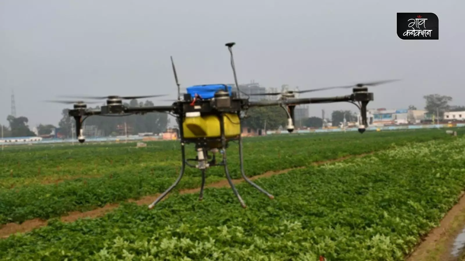 आलू की खेती में ड्रोन का इस्तेमाल, लागत और समय दोनों की बचत
