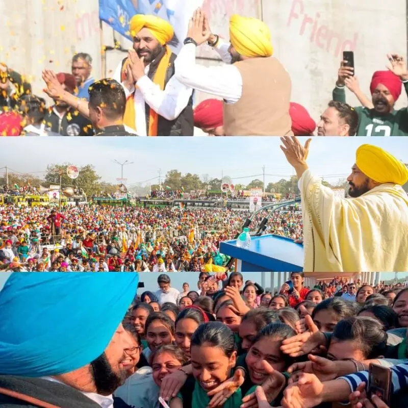 Punjab election results: AAP sweeps Punjab as Congress and SAD trail far behind