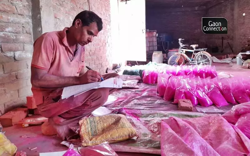 Back to village after lockdown, he found a colourful opportunity to become self-reliant and provide livelihoods