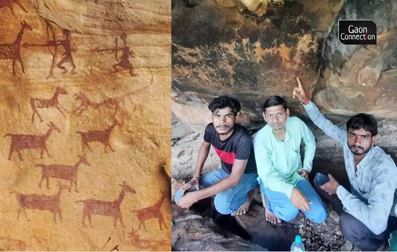 Ancient cave art at Madhya Pradeshs Panna Tiger Reserve awaits conservation