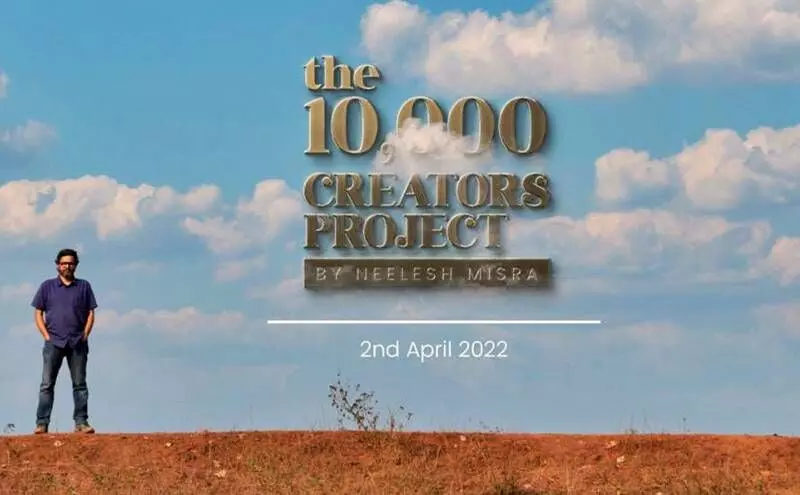 Neelesh Misra set to launch the 10000 Creators Project from Bastar in Chhattisgarh