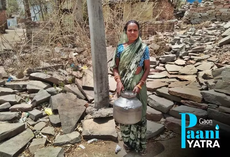 They live along the river bank, but have no water to drink - the story of dry Betwa
