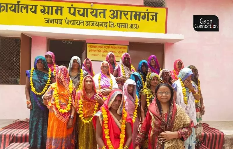 Madhya Pradesh: For the first time, a gram panchayat in Panna district elects an all-women panchayat