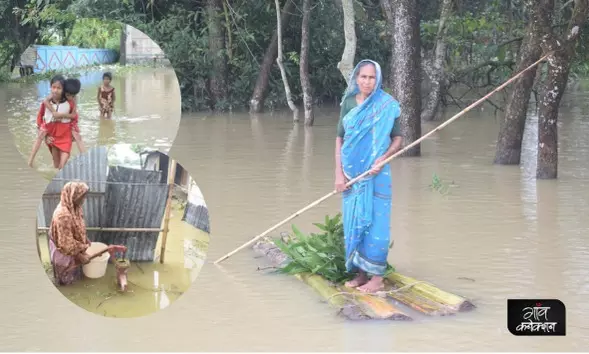 ग्राउंड रिपोर्ट: पिछले 122 सालों में सबसे विनाशकारी बाढ़,  उत्तर-पूर्वी बांग्लादेश में बाढ़ की दूसरी लहर से 40 लाख से ज्यादा प्रभावित