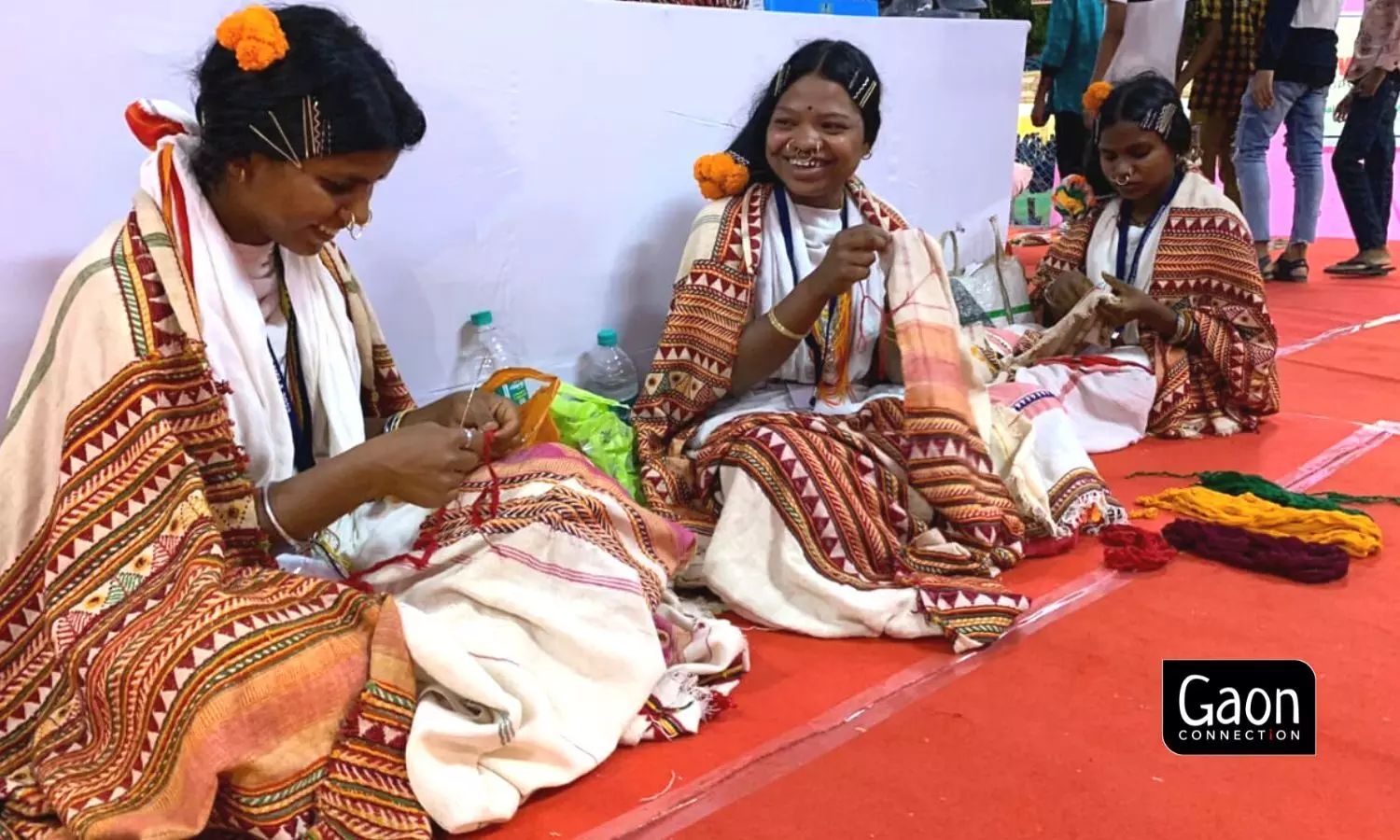 The Dongria Kondh tribal women weave an income out of their traditional shawls