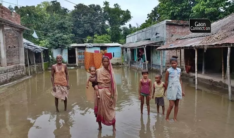 While Bihar begins to compensate farmers for drought, floods hit parts of the state
