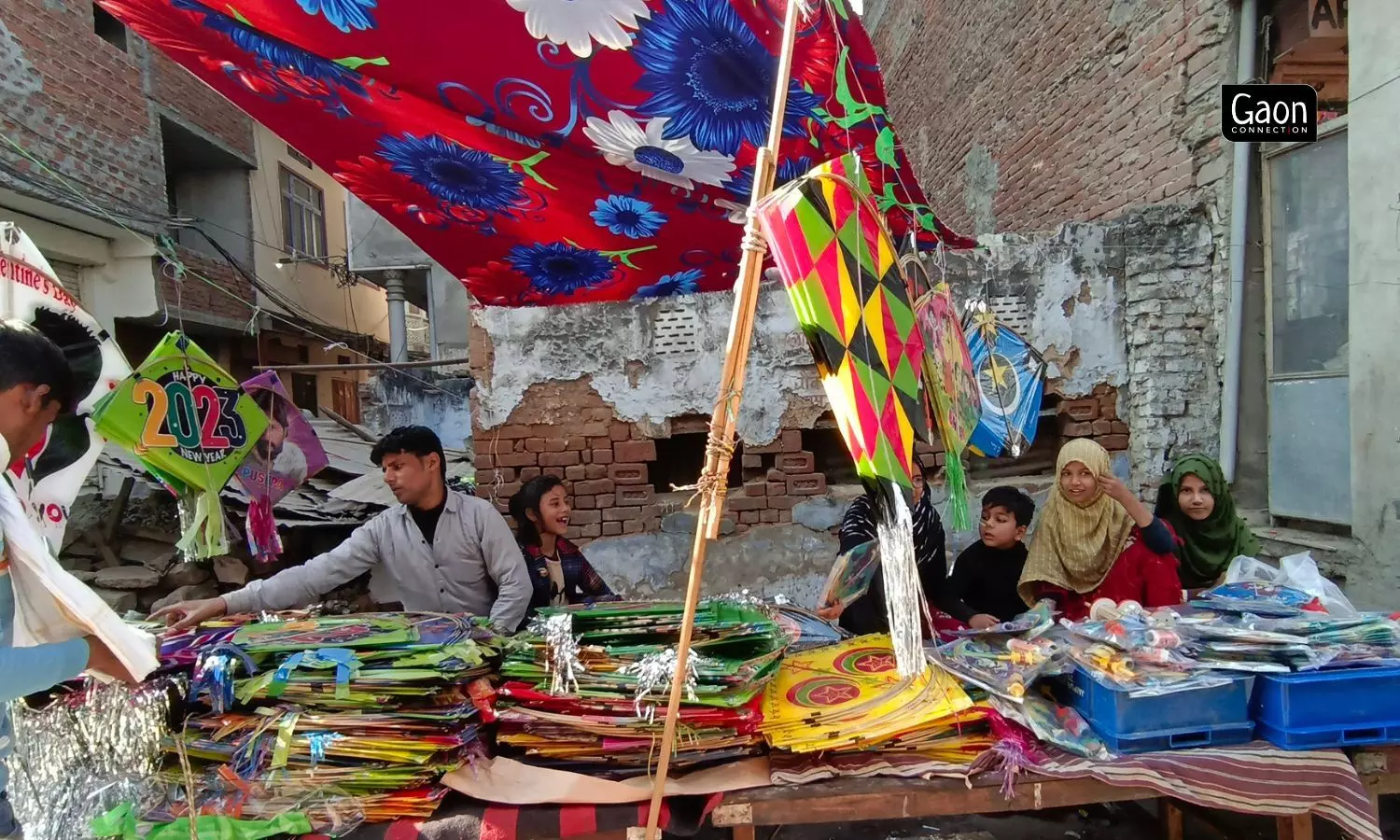 Although the art of kite making has been followed by people for generations, many shopkeepers are apprehensive in letting their children take this up.