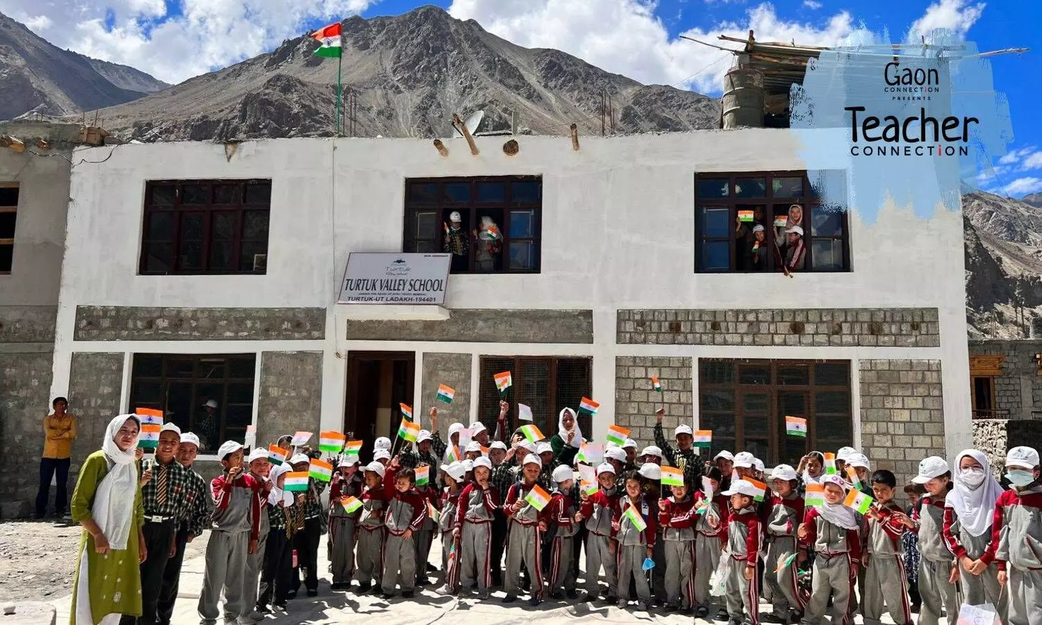 Conversations with a cab driver led to setting up of a school in Turtuk village, Ladakh