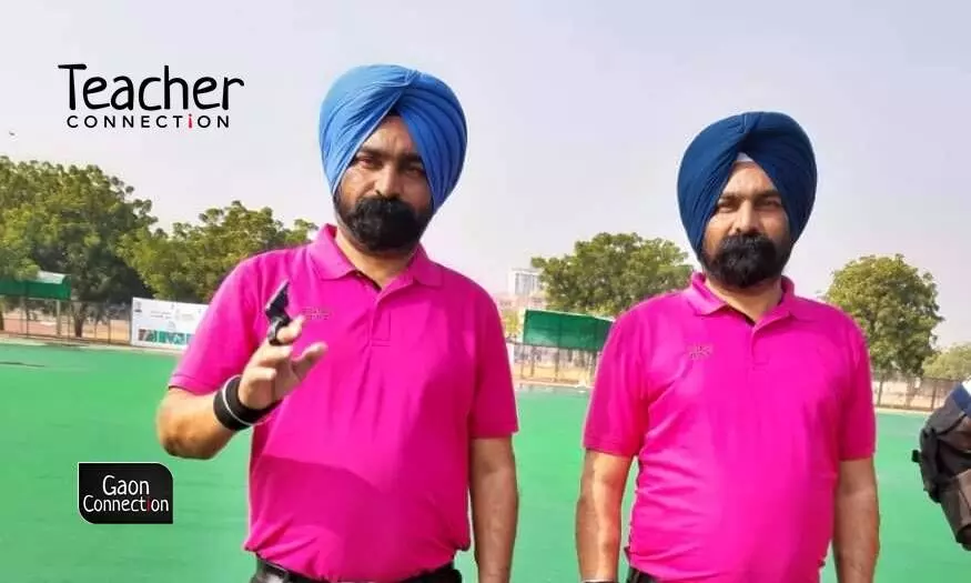 Rajasthan: Identical Twins Team Up To Help Students Learn Sports and Art