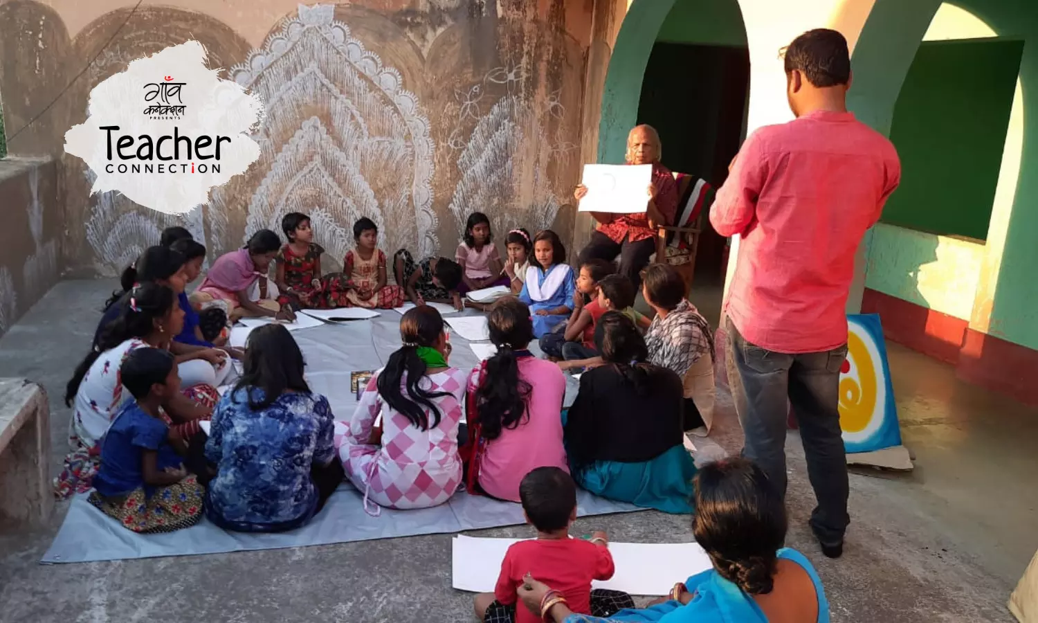 ब्रिटिश नागरिकता, लंदन में घर, लेकिन साल के कुछ महीने गाँव के बच्चों को कला सिखाने के लिए ओडिशा में अपने गाँव लौट आते हैं प्रफुल्ल मोहंती