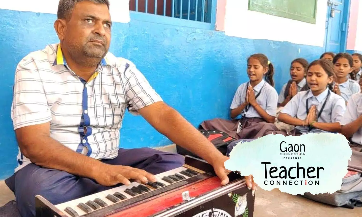 Being visually challenged in no way hampers Ramlal Jingar’s love for teaching