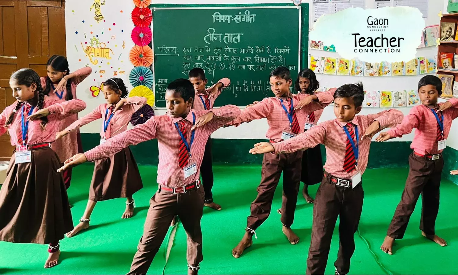 It is K for ‘Kathak’ at this government primary school in Raebareli, UP
