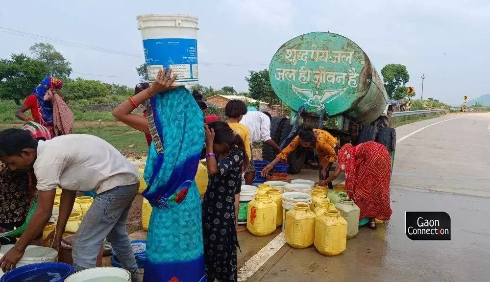 Mirzapur, UP: Over Rs 10 crore spent on water supply scheme; Lahuriya Deh back to being a ‘tanker’ village