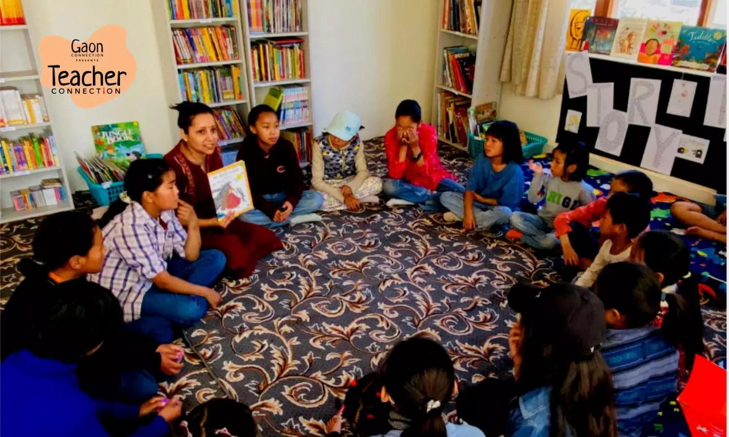An MBA Graduate From Kolkata Runs A Community Library For Kids In The Spiti Valley