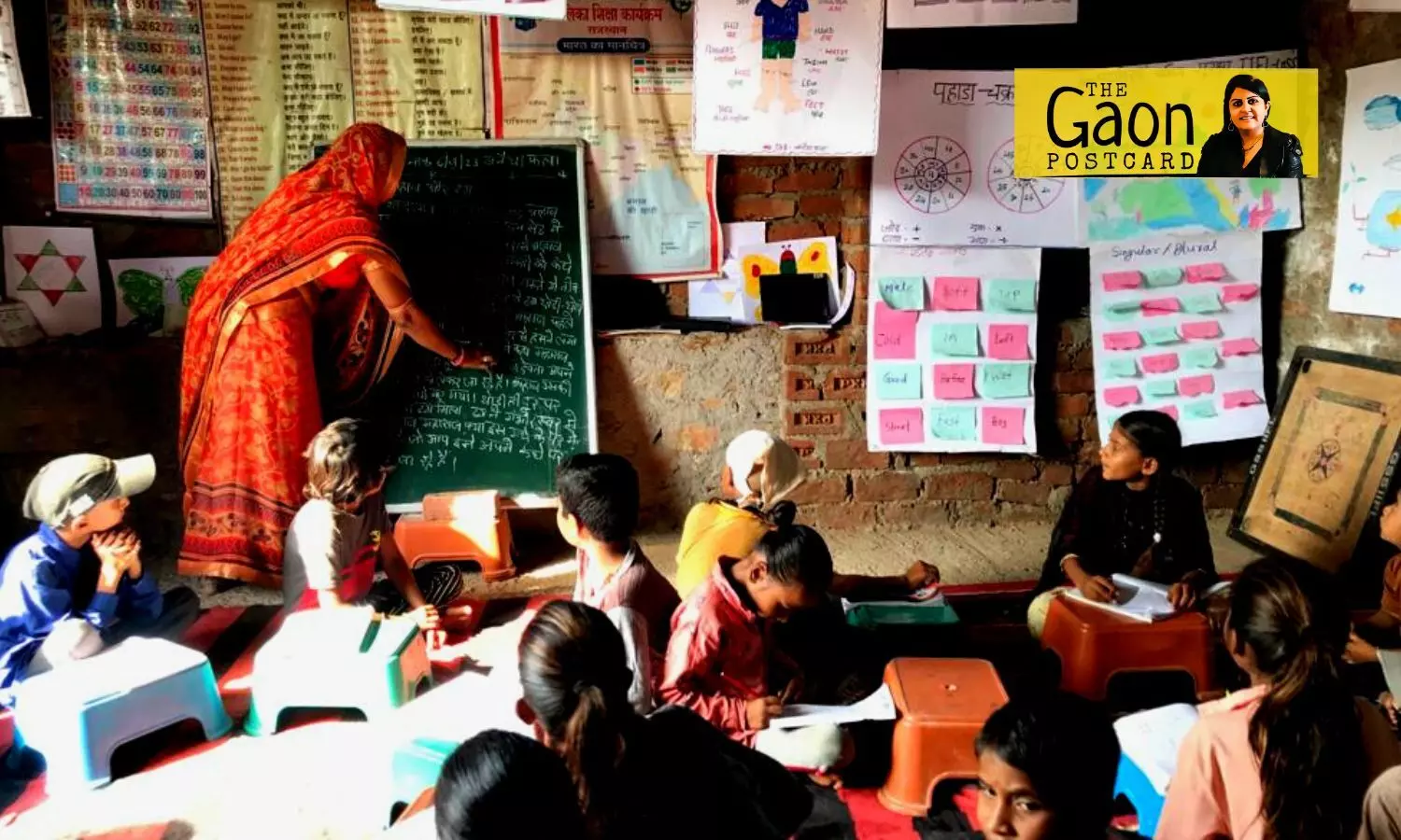 A garden of learning for rural girls in Rajasthan