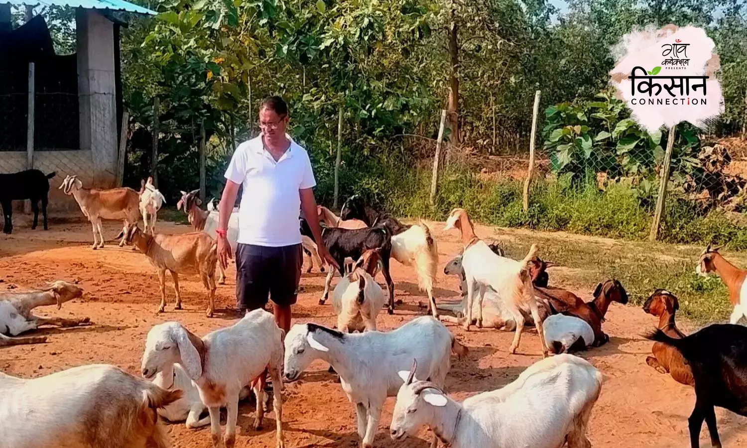 बकरी और मछली पालकर शिक्षक से किसान बने एक सरपंच ने अपने गाँव को बदल दिया