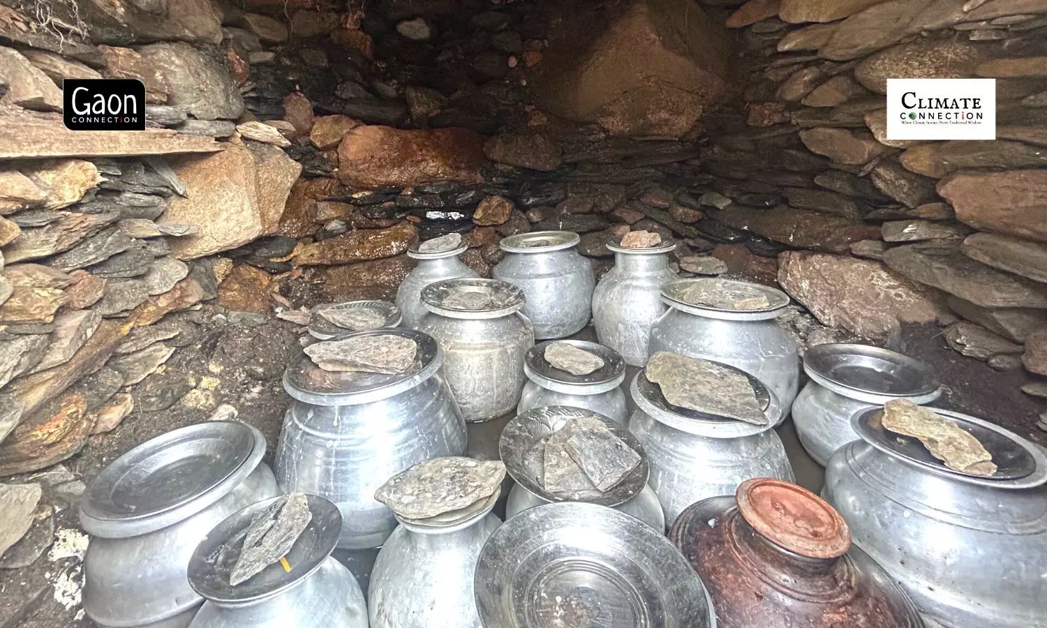 An Ancient Technique of Storing Milk in the Cave-Like ‘Doud Khot’ Still Thrives in a Village in Kashmir
