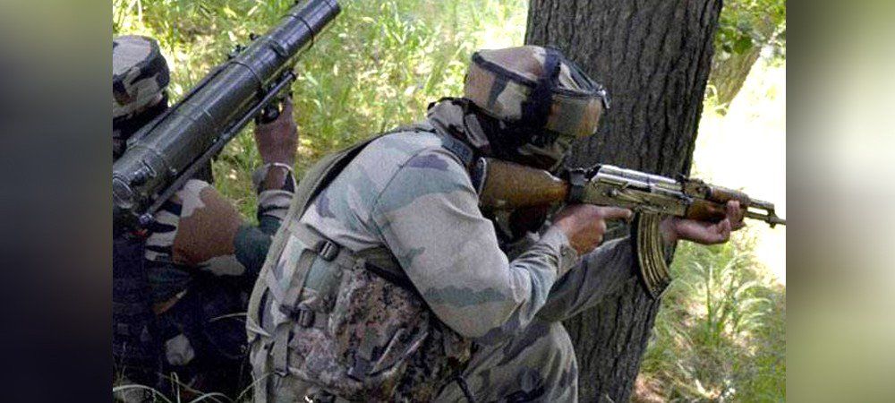 कश्मीर में सेना की कार्रवाई में आतंकवादी ढेर