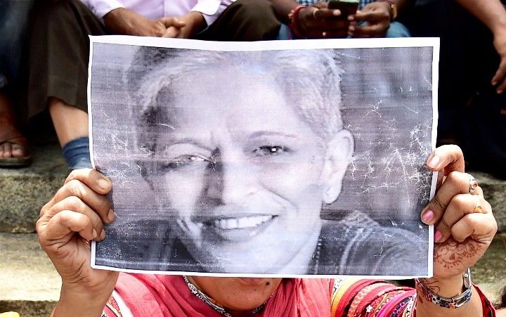गौरी लंकेश के हत्यारों  को तुरंत गिरफ्तार करे कर्नाटक सरकार : भाजपा