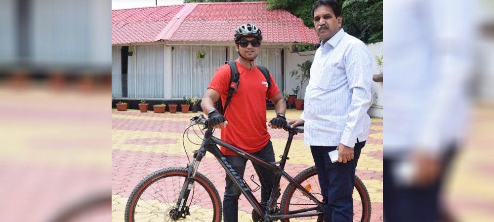 पूरे भारत की साइकिल से यात्रा करेगा छत्तीसगढ़ का ये युवा