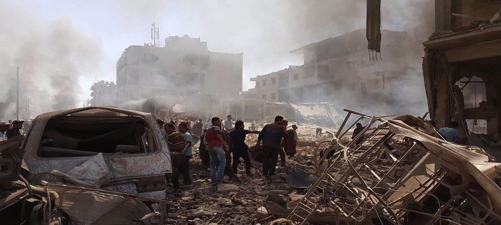 सीरिया में हुआ आत्मघाती बम धमाका, 100 से ज्यादा लोगों की मौत