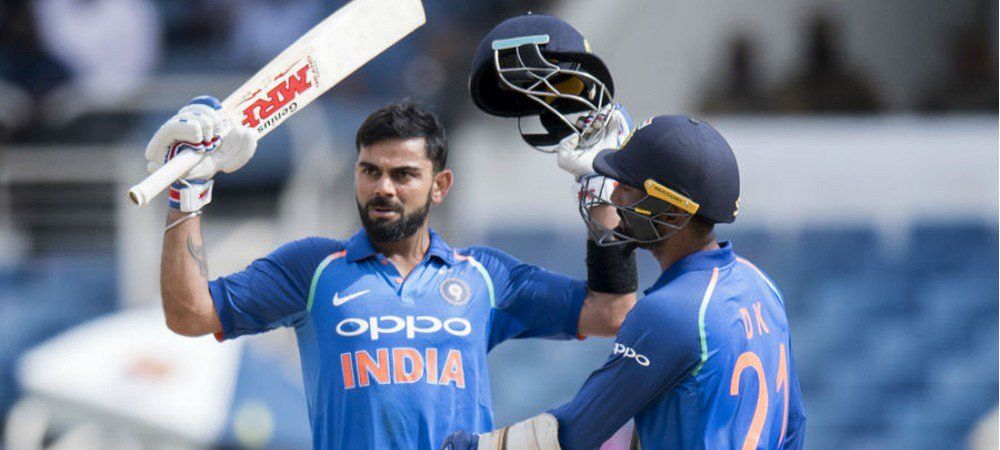 INDvsWI: विराट के शतक से टीम इंडिया ने जीती सीरीज, वेस्टइंडीज को 8 विकेट से हराया
