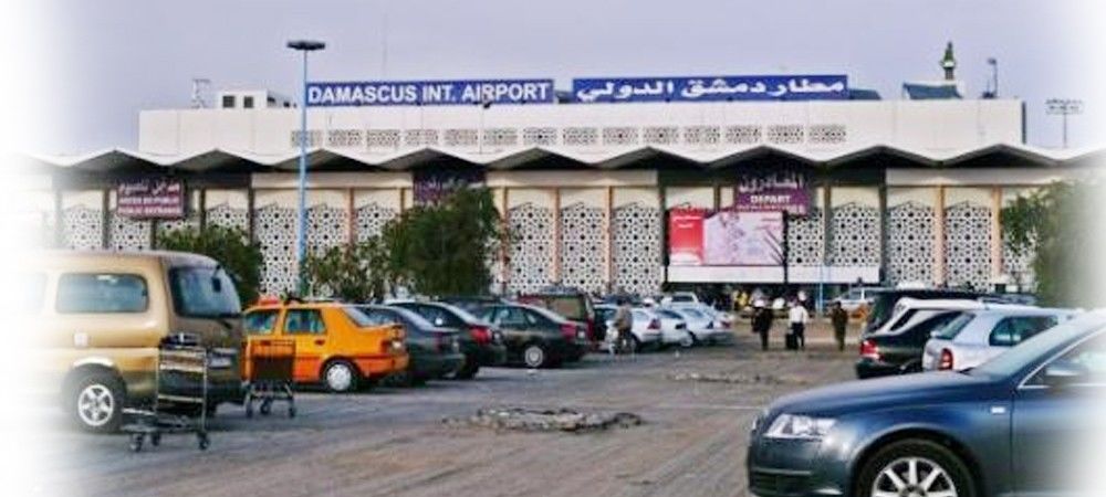 दमिश्क हवाई अड्डे के पास भीषण विस्फोट : एसओएचआर 