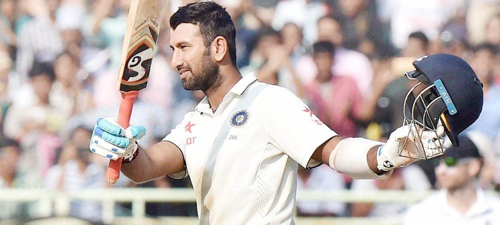 भारत आस्ट्रेलिया तीसरे क्रिकेट टेस्ट मैच के चौथे दिन चेतेश्वर पुजारा   आस्ट्रेलियाई खिलाड़ियों के लिए बने सिरदर्द