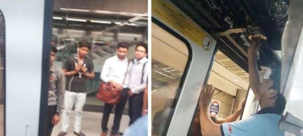 दिल्ली मेट्रो की सुरक्षा में चूक, खुले दरवाजे के साथ दौड़ती रही ट्रेन, देखें वीडियो