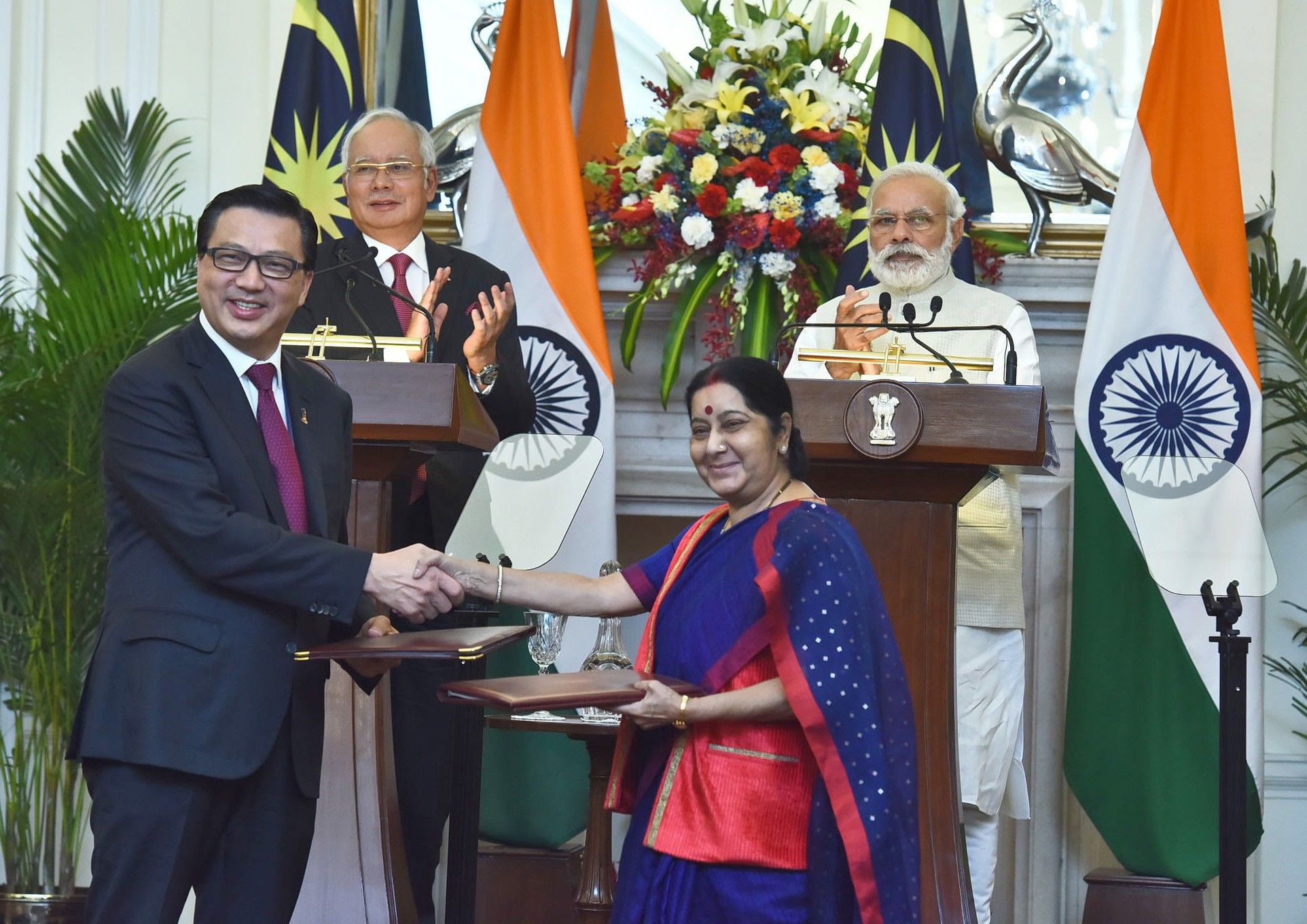 भारत और मलेशिया के बीच हुए 7 समझौते