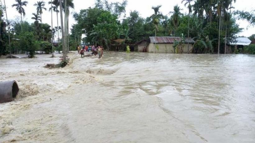असम बाढ़ : पांच और लोगों की मौत, 10 लाख लोग प्रभावित 