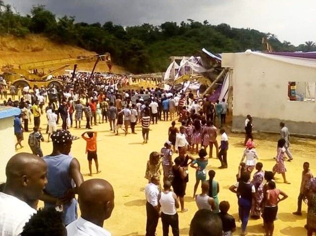 नाइजीरिया में गिरजाघर की छत गिरने से 160 लोगों की मौत 