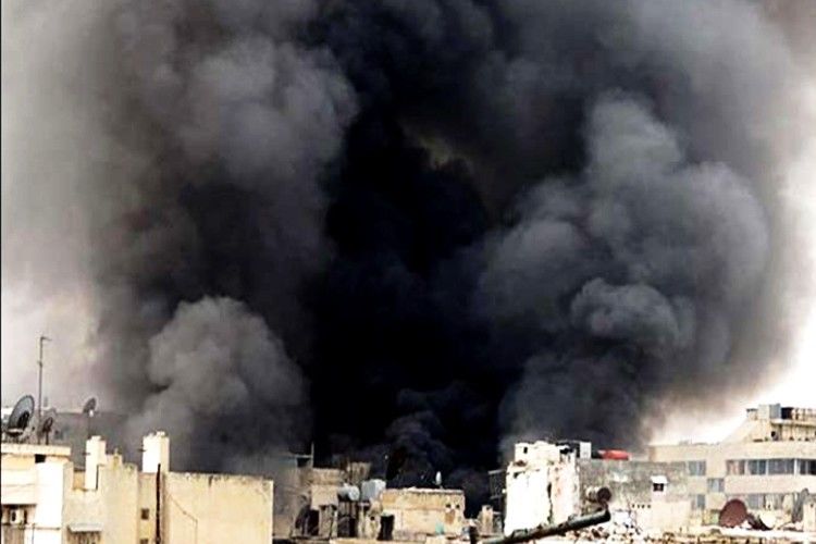 विद्रोहियों के कब्जे वाले अलेप्पो और उत्तरी सीरिया में बम हमले, 54 की मौत 