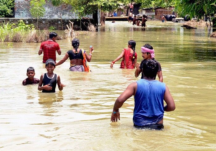 बिहार में बाढ़ से 61 की मौत, 31 लाख आबादी प्रभावित