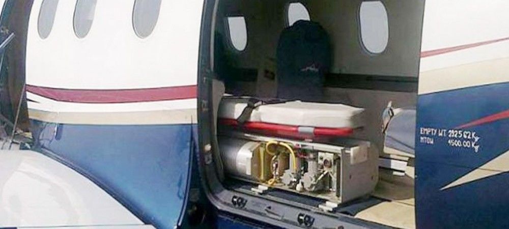 मेदांता अस्पताल का एयर एंबुलेंस दुर्घटनाग्रस्त, पायलट की मौत, चार अन्य घायल