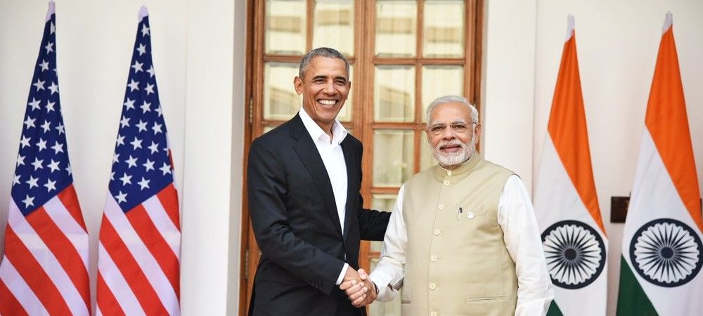 ओबामा ने प्रधानमंत्री नरेन्द्र मोदी से की मुलाकात