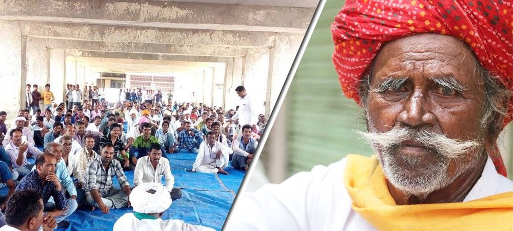 राजस्थान में किसान आंदेलन की सुगबुगाहट, प्रतापगढ़ में किसानों का प्रदर्शन  